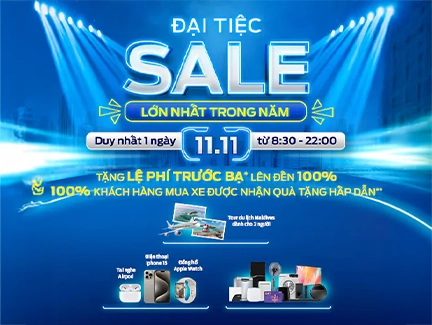 Chương trình Đại tiệc Sale của Ford Việt Nam ngày 11.11