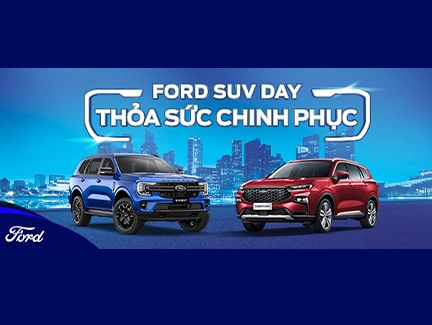 Chương Trình Ford SUV Day- Thỏa sức Chinh Phục