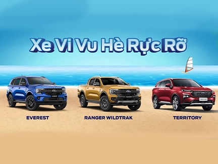 Ford Việt Nam Và Hệ Thống Đại Lý Triển Khai Chương Trình Ưu Đãi Dành Cho Khách Hàng Mua Xe Trong Tháng 7/2023