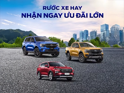 Chương trình giảm giá xe ô tô Ford Việt Nam tháng