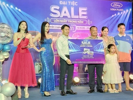 Công bố giải thưởng Chương trình Đại tiệc Sale