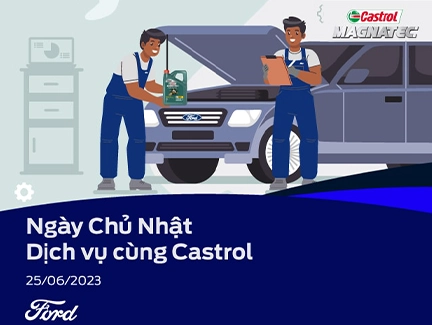 NGÀY CHỦ NHẬT DỊCH VỤ CÙNG CASTROL