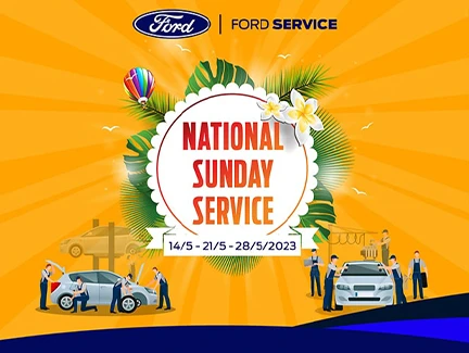 NGÀY CHỦ NHẬT DỊCH VỤ  TRÊN TOÀN QUỐC