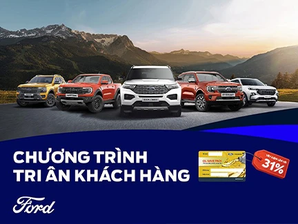 THOẢI MÁI VI VU CÙNG CHƯƠNG TRÌNH TRI ÂN CỦA FORD VIỆT NAM