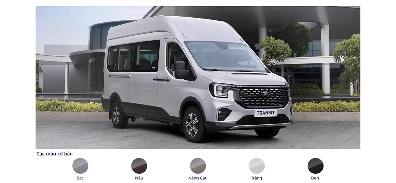 Trang bị trên Ford Transit
