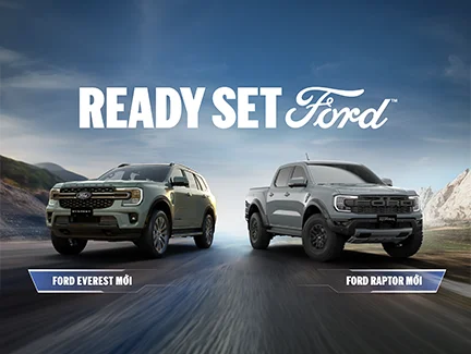 Sự Kiện Ra Mắt và Lái Thử Xe Ford Everest & Ranger Raptor Mới Và Cơ Hội Trúng Thưởng Xe Ford Territory Cùng Nhiều Phần Quà Hấp Dẫn