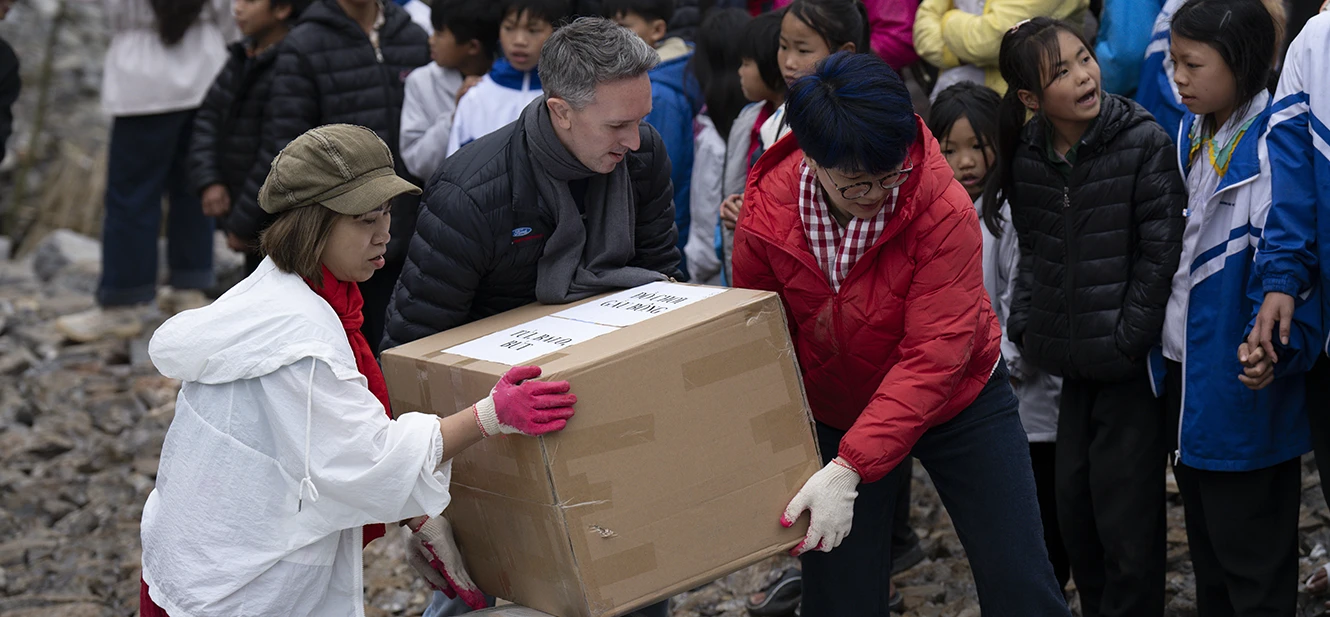 Pickup Truck Capability Used to Support the Community