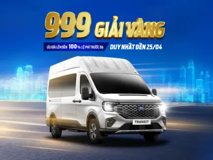 Cơ hội vàng để tối ưu chi phí và nâng cao hiệu quả vận hành doanh nghiệp với chương trình ưu đãi hấp dẫn cho Ford Transit