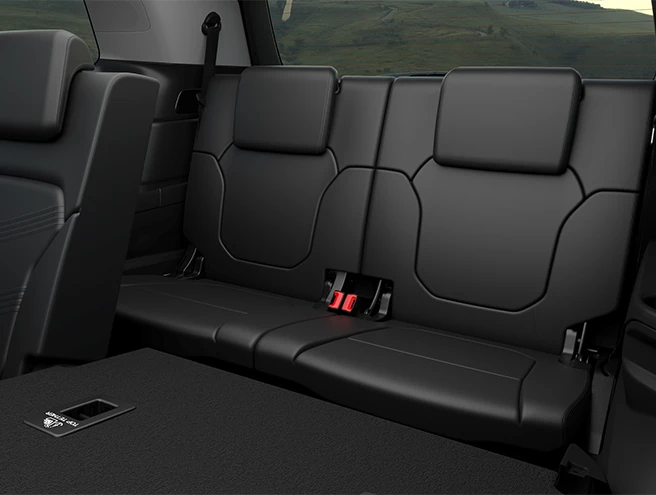 Flexible folding seats