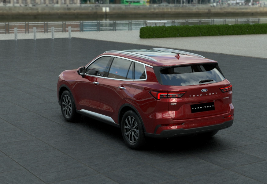 Ford Territory Titanium 2025: Xe SUV 5 Chỗ Vượt Trội | Ford VN