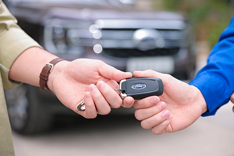 ford key on static