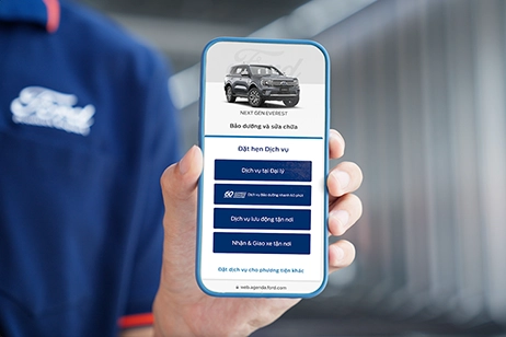 ford mobile application on static 