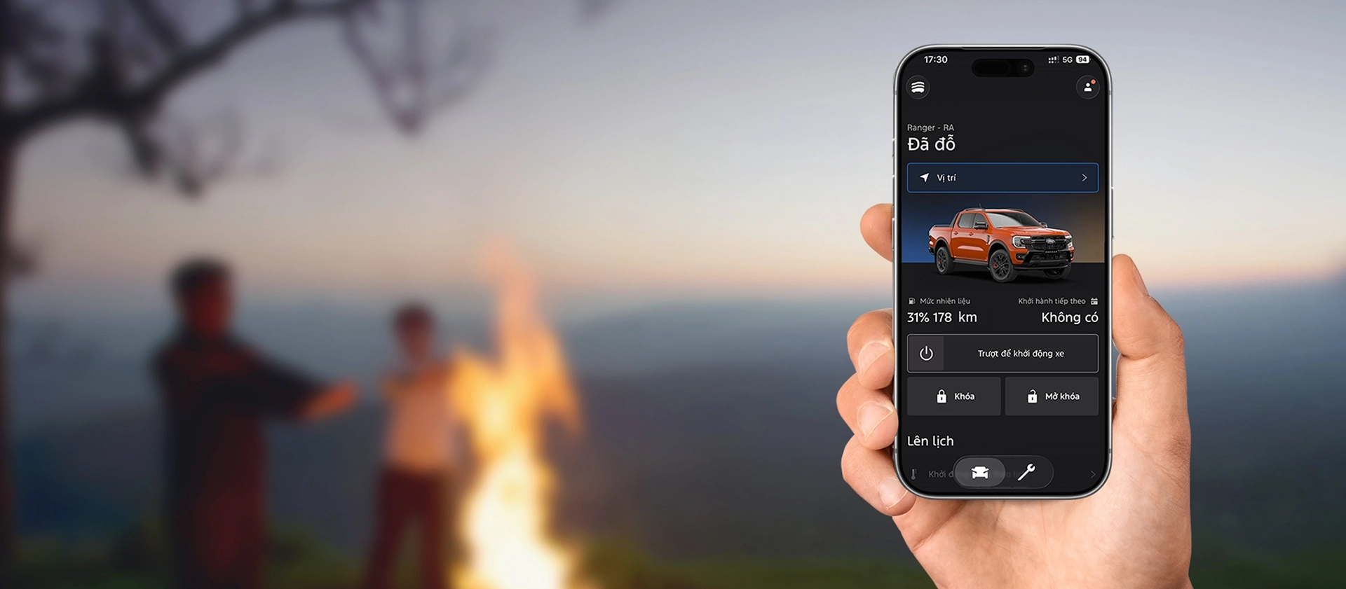 ford app on overlay