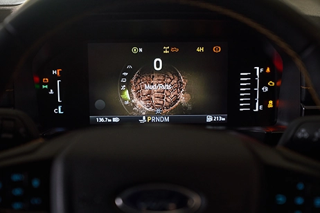 ford cluster screen on xf