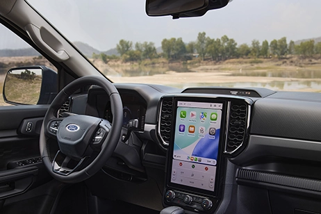  Ford Wildtrak interior dashboard