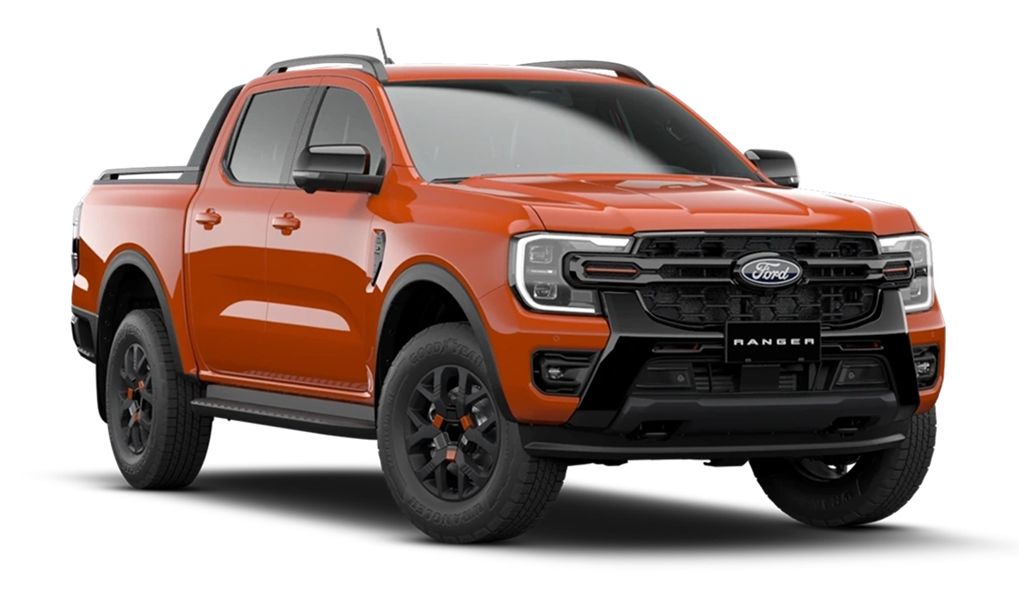 side front view of wildtrak on homepage