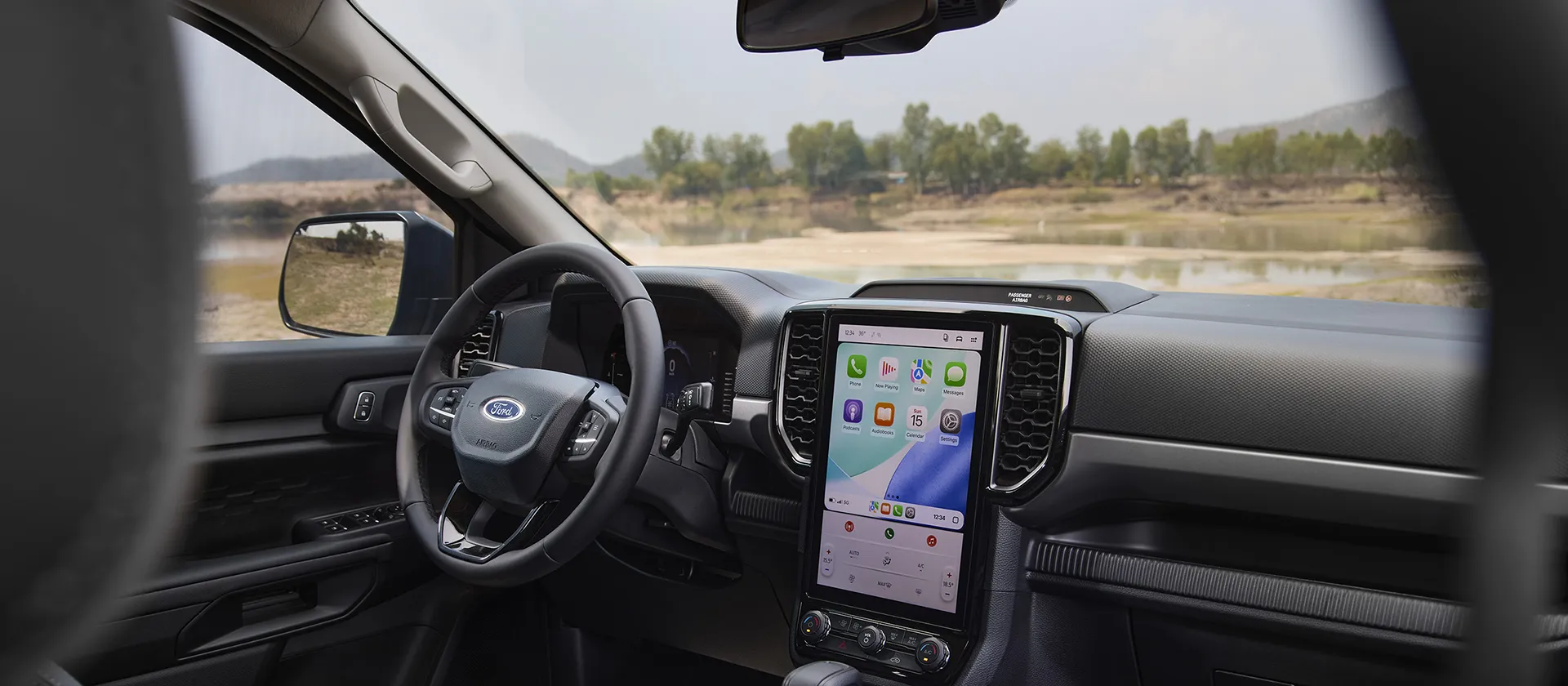 Interior dashboard.