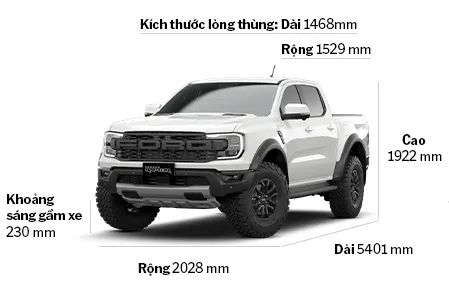 side front view of raptor on homepage