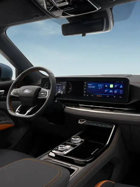 Ford Territory front internal view