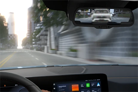 Electronic rearview mirror