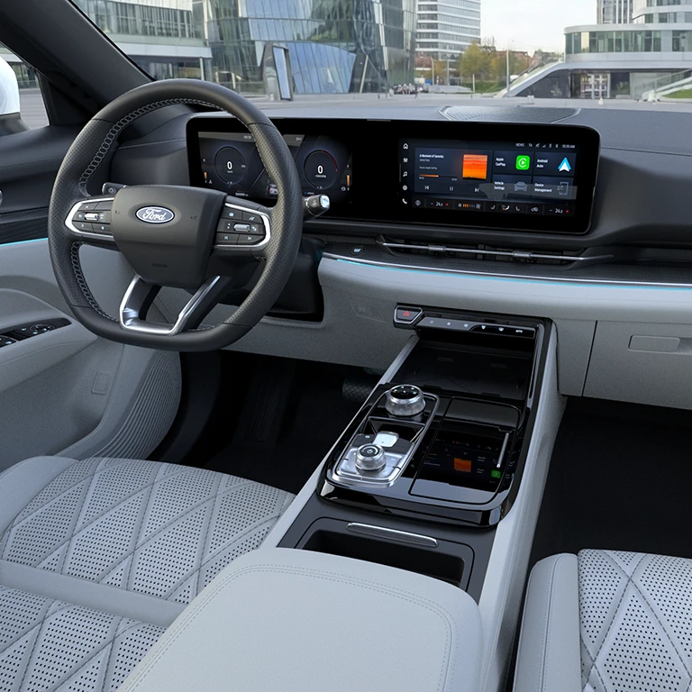 Ford Territory Platinum interior dashboard and front cabin