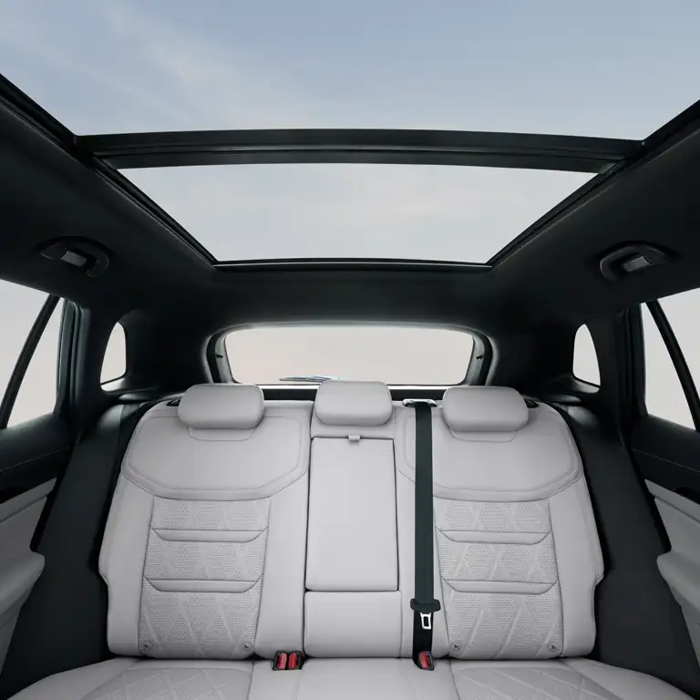 ford territory in white interior view
