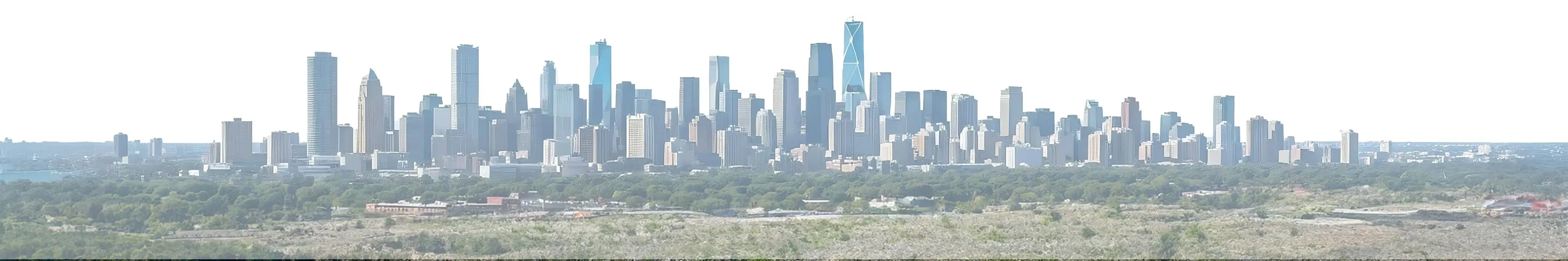 City skyline background