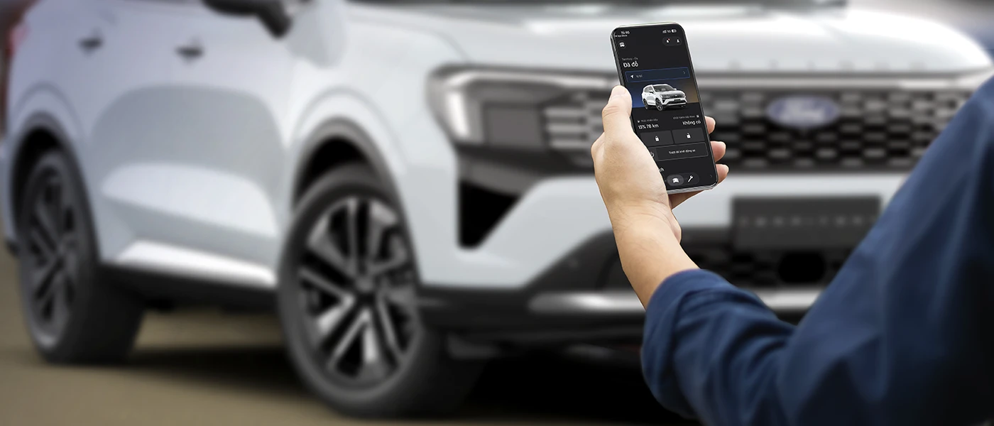 Ford Territory connected vehicle app