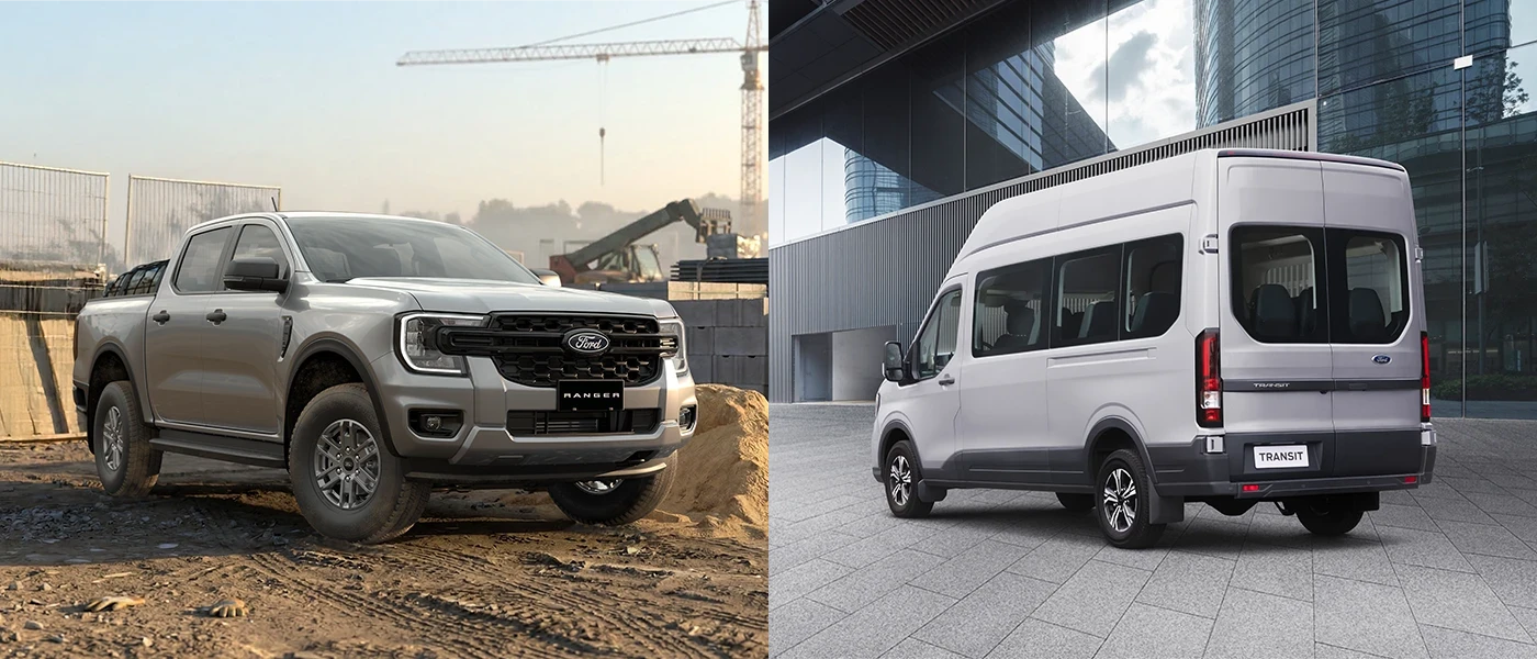 Ford Commercial Vehicles And Pickups