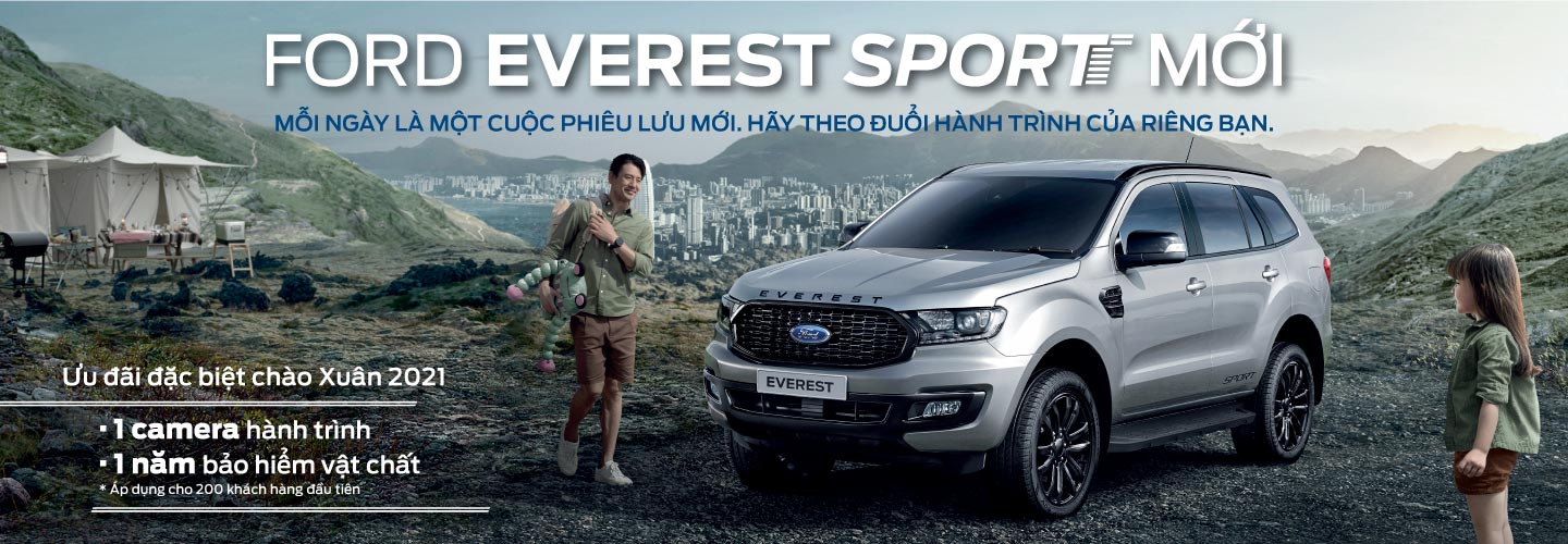 CHƯƠNG TRÌNH GIỚI THIỆU XE FORD EVEREST SPORT 2021