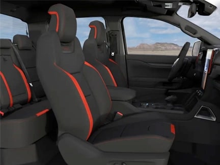 Ghế ngồi theo phong cách thiết kế Ford Performance