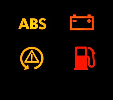 Các Ký Hiệu Trên Bảng Điều Khiển