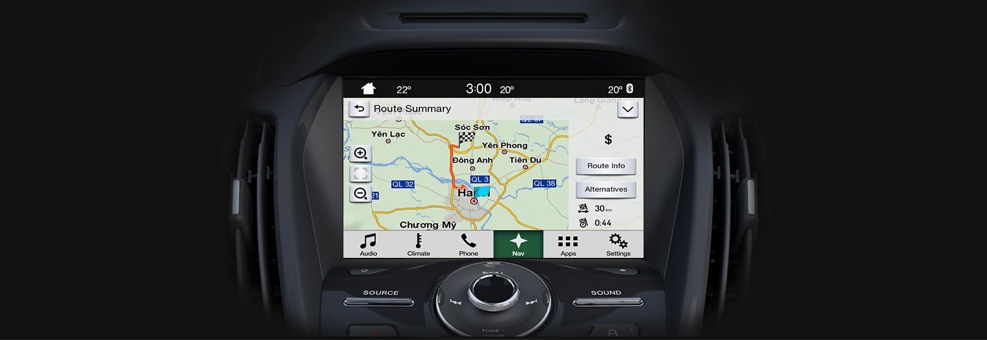 Tìm đường dễ dàng với SYNC®3