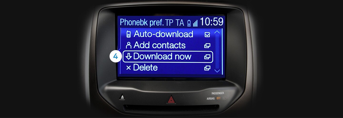 manually update phone contacts